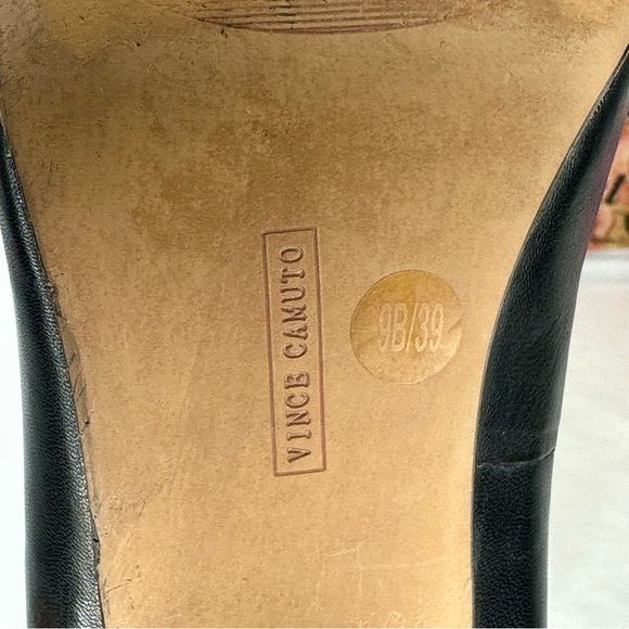 Vince Camuto Black Women's Pumps Mid Heels Size 9 - Picture 8 of 16